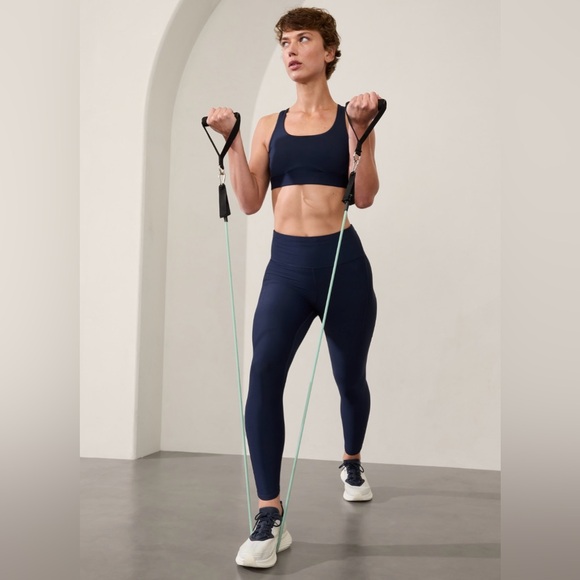 Athleta Other - NWT-Athleta Navy Interval Bra, Small D-DD